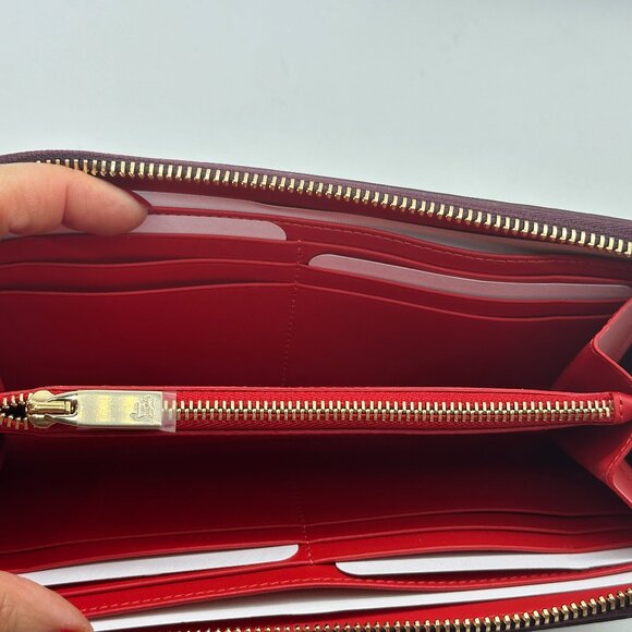 Christian Louboutin W PANETTONE Empire Spike LOUBINTHESKY Zip Around Wallet - Picture 13 of 16